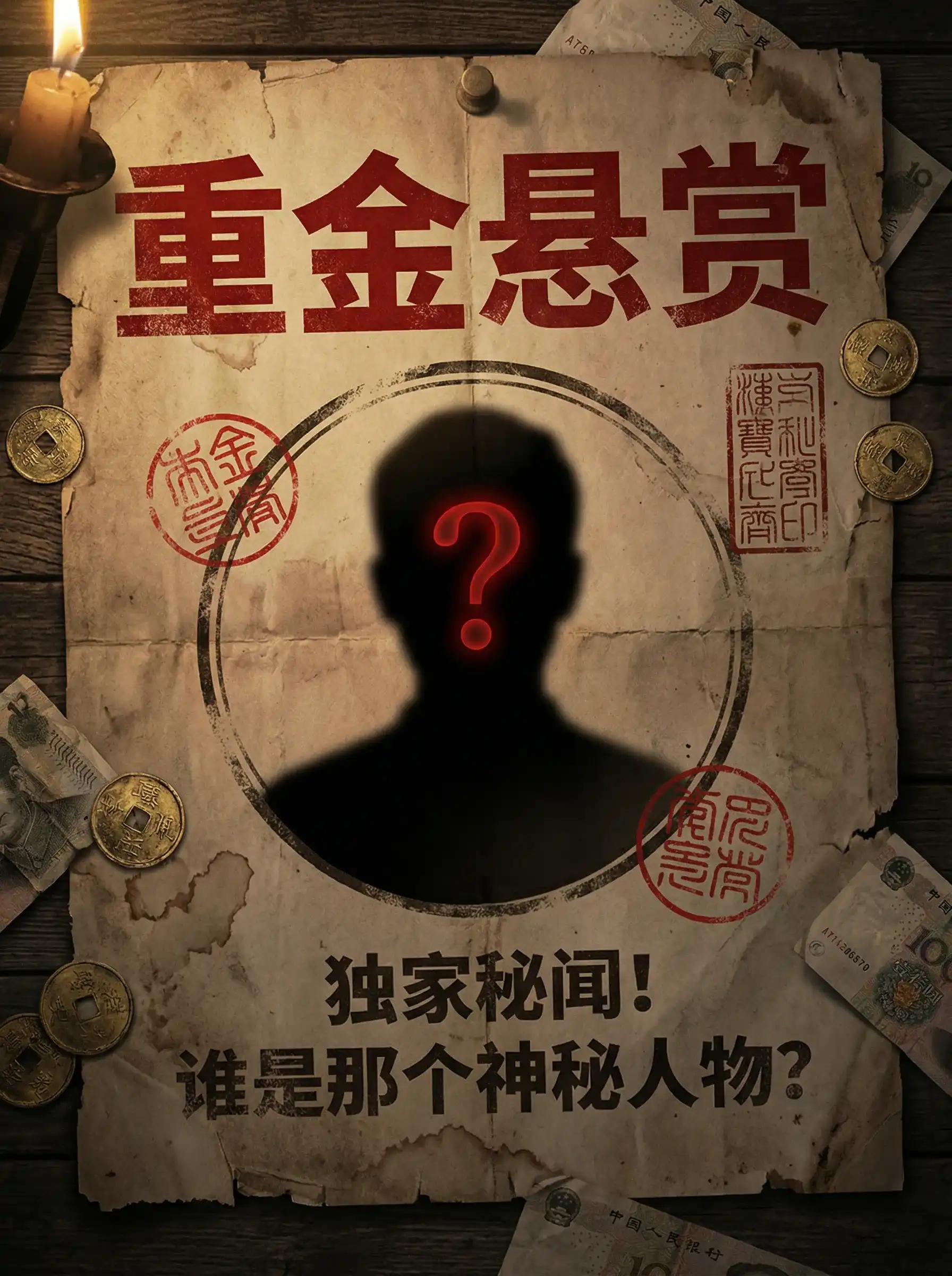 性奴隶 - 重金悬赏线索征集令